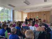 Výchovný koncert žáků ZUŠ pro děti z předškolního oddělení MŠ